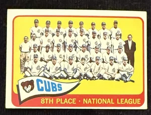 1965 Topps 91 ⚾️ Chicago Cubs Team ⚾️ Billy Williams • Larry Jackson • Ron Santo - Picture 1 of 6