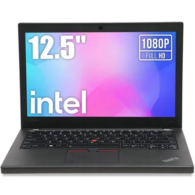 Portátil para uso doméstico Lenovo ThinkPad X270 Core i5 8GB 256GB SSD FHD W10P - Imagen 1 de 4