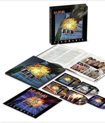 DEF LEPPARD PYROMANIA BOX SET  4CD + BLU RAY  BRAND NEW AND SEALED  - Image 1 of 2