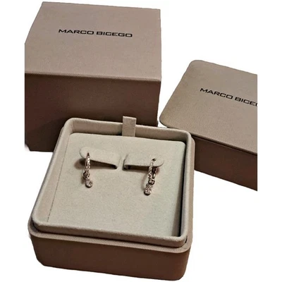 Brilliant Creolen mit Einhänger 585er Gold/  Wert 1.560 Eur Expertise - Bild 1 von 4