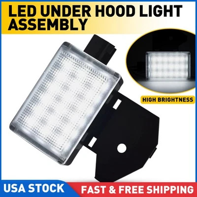 Luz LED debajo del capó blanca 56021441 para Dodge Ram 1500 2001-2010 | 2500 | 3500 Foto 1 de 4