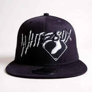 Chicago White Sox NE MLB schwarz Street Trucker Snapback Mütze schwarz weiß gebraucht, in einwandfreiem Zustand - Bild 1 von 15