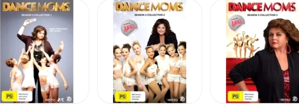 Dance Moms: сезон 3, коллекция 1-3 (DVD, 9-дисковый набор) новый - Изображение 1 из 1