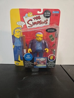 Figura de acción interactiva Simpsons World of Springfield Fat Tony nueva Foto 1 de 4