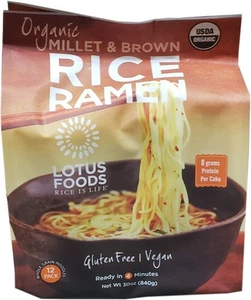 Ramen de arroz integral orgánico Lotus Lotus (peso neto 30 onzas), () - Imagen 1 de 5