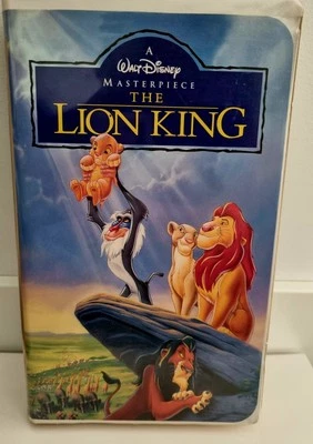 The Lion King VHS, 1995 Walt Disney Masterpiece collection - Image 1 of 4