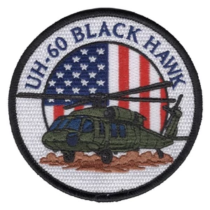 UH-60 Black Hawk US Army Utility Helicopter Patch - Picture 1 of 1