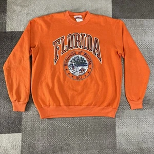 Vintage 90’s University Of Florida Gators Crewneck Sweatshirt XL Nutmeg Made USA - Picture 1 of 8