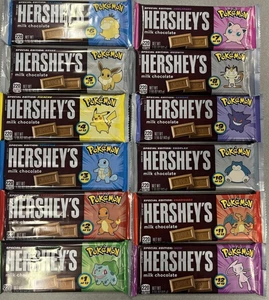 Hershey's Chocolate Barritas Pokemon Edición 12 JUEGO COMPLETO ¡¡¡Envío Gratis!!!! - Imagen 1 de 1