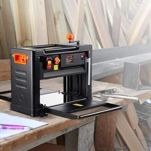 Cepilladora de espesor de madera cepilladoras para carpintería sobremesa portátil garaje tienda - Imagen 1 de 4