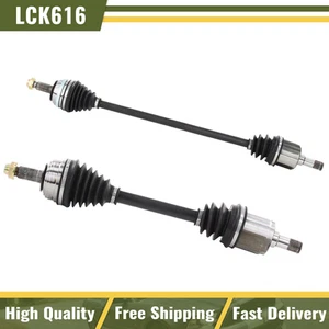 For Honda Civic 26 Spline OBJ FWD Front Set of 2 CV Joint Axle Shafts Assemblies - Picture 1 of 8