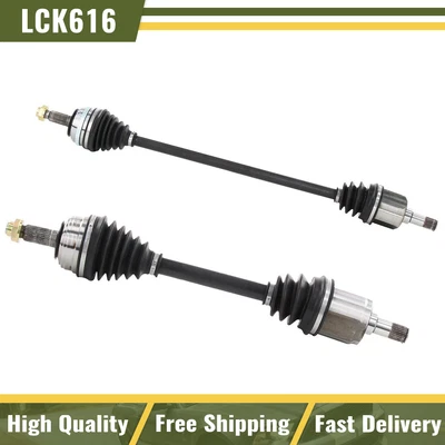 Juego de 2 conjuntos de ejes articulados CV para Honda Civic 26 Spline OBJ FWD delantero Foto 1 de 4