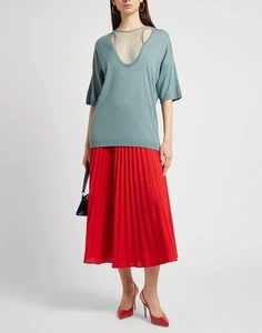 RRP €1220 VALENTINO Wool Knitted Top Size L Cut Out Lace Inserts Made in Italy - Picture 1 of 6
