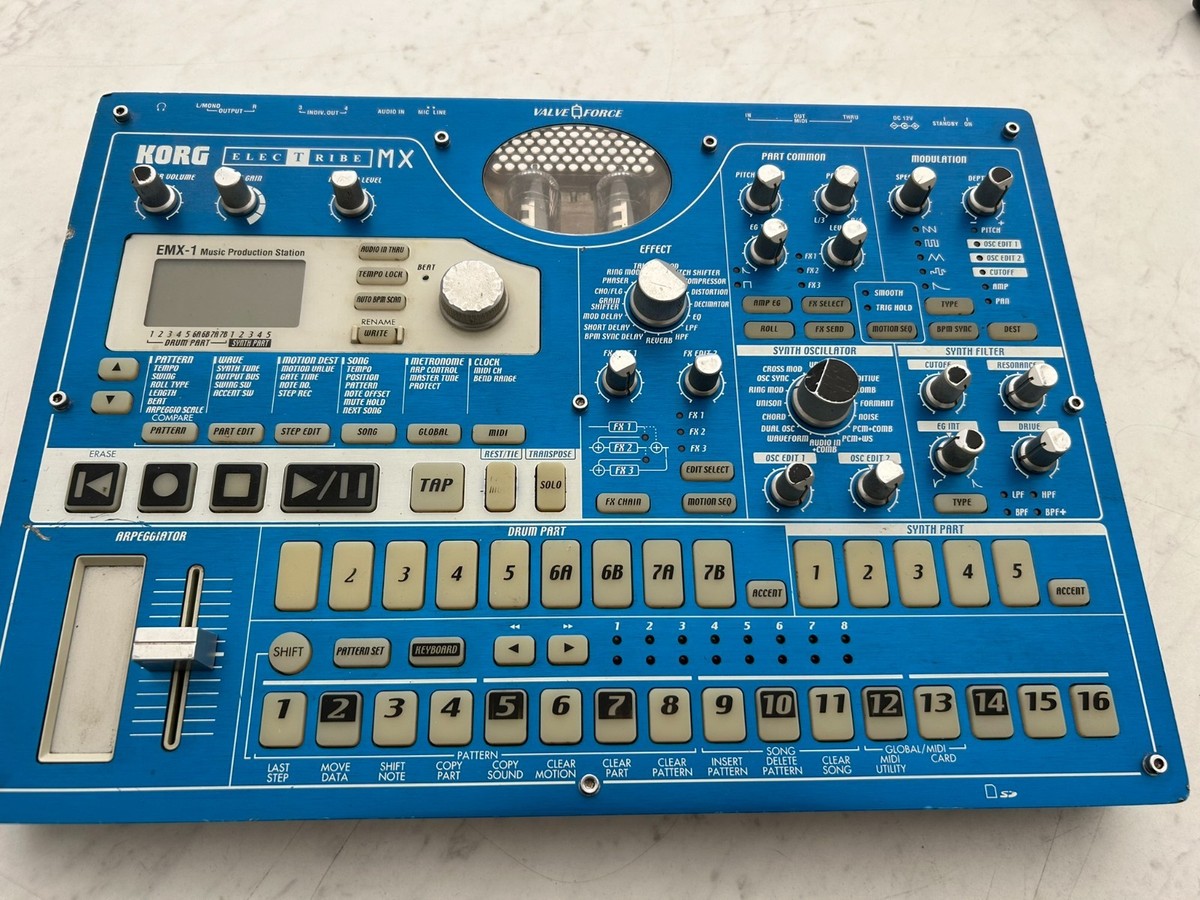 KORG コルグ EMX-1SD 真空管アンプ シンセサイザー Amazon | KORG コルグ DJ ダンス・ミュージック用 シーケンサー
