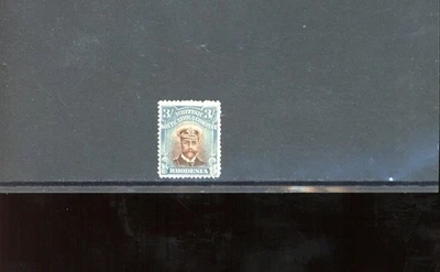 Sello de Rodesia #134 usado Foto 1 de 2