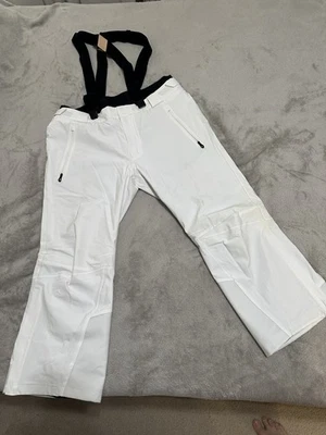 Pantalones de nieve KJUS Dermizax NX para hombre 56 XXL 2XL blancos esquí snowboard tirantes Foto 1 de 4