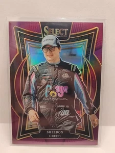 NASCAR Sheldon Creed #17 Purple Prizm 2025 Panini Select Racing/199 - Imagen 1 de 2