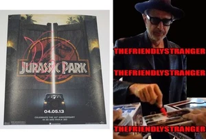 Jeff Goldblum signed "JURASSIC PARK" 8x10 Photo d PROOF Dr. Ian Malcolm COA - Bild 1 von 4