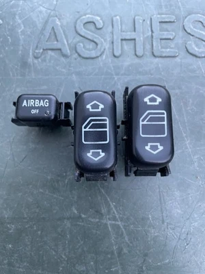 Interruptor de ventana eléctrica Mercedes R170 SLK230 SLK320 1997-2004 1708201510 FABRICANTE DE EQUIPOS ORIGINALES Foto 1 de 4