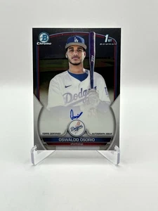Autógrafo Bowman 2023 cromado Oswaldo Osorio #CPA-OO automático - Imagen 1 de 2