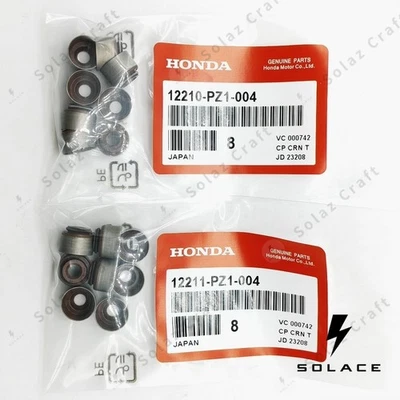 Sello de aceite (entrada y escape) del vástago de válvula del motor 16 piezas NOK OEM para Honda ACURA K20 Foto 1 de 4