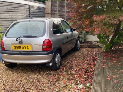 1998 Vauxhall Corsa 2 owners  low mileage  Automatic MOT until October 2026 - Image 1 of 4