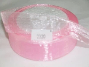 15mm x 22m Organza Ribbon x 5 Lots Of Colours - Picture 1 of 3