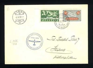 SCHWEIZ - 1939 - Sonderflug vom 6. Mai Zumstein 2019 - Bewertung in - Bild 1 von 1