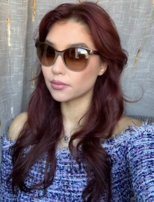 Emporio Armani 56毫米棕色猫眼女式太阳镜 — 第 1/4 张图片