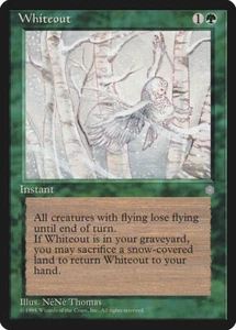 4x Whiteout - LP - Ice Age - mtg - SPARROW MAGIC - Picture 1 of 1