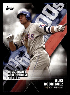 2020 Topps Alex Rodriguez Decade of Dominance Die-Cut #DOD-13 - Image 1 of 2