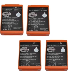 4pcs 2500mAh BA225030 6V Ni-Mh Battery For HBC Crane Remote Pump Truck Battery - Picture 1 of 9