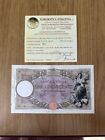 Banknotes Lire 500 Harvester Bundle Roma 27 2 1940 Certified Bb Aa