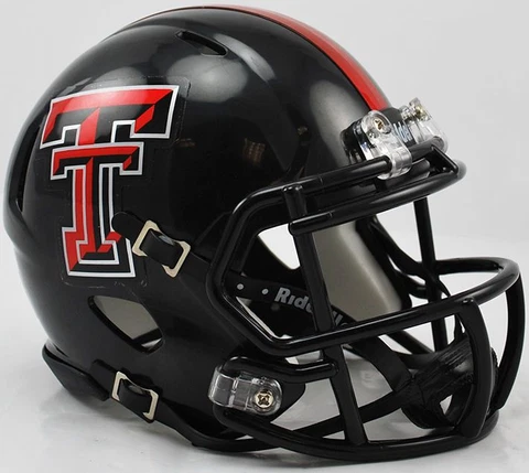 TEXAS TECH RED RAIDERS NCAA Riddell SPEED Authentic MINI Football Helmet Cover
