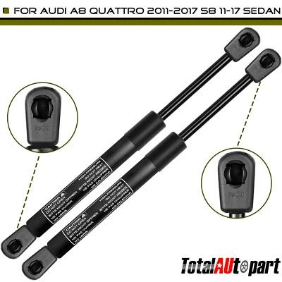 2x Amortiguadores de elevación para Audi A8 Quattro 2011-2017 S8 2013-2017 capó delantero Foto 1 de 4