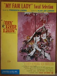 My Fair Lady Vocal Selection Sheet Music Piano Guitar 1956 Lerner Loewe - Picture 1 of 9