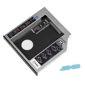 HDD Caddy 9.5mm Tray 2.5 Inch SATA 2nd SSD Hard Drive Laptop Shockproof Adapter - Afbeelding 1 van 8