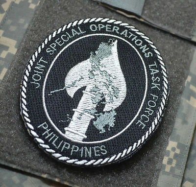 JOINT SPECIAL OPERATIONS TASK FORCE PHILIPPINES (JSOTF-P) velkrö INSIGNIA PATCH - Image 1 of 4