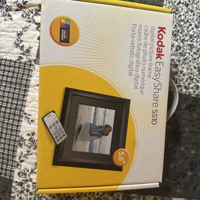 Kodak Easyshare S510 Digital Picture Frame Black  - Image 1 of 4