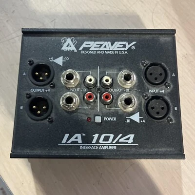 PEAVEY IA 10/4 INTERFACE AMPLIFIER - Image 1 of 3