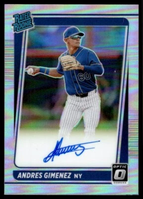 2021 Donruss Optic Retro Signature Series Adrian Morejon Auto HOLO #RET-AM - Image 1 of 2