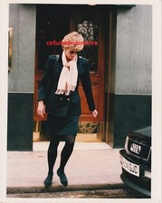 Original Press Photo Princess Diana Lady Di Spencer Knee Injury