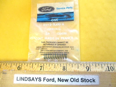 Ford Ranger 1985/86, Bronco II, A4LD, "SPRING" CONV. VÁLVULA LANZADERA, E5TZ-7L490-A Foto 1 de 2