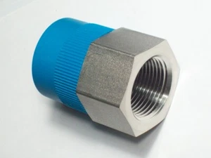 1 - Swagelok Edelstahl Reduzierbuchse, 1" MNPT x 3/4" FNPT, SS-16-RB-12 - Bild 1 von 4