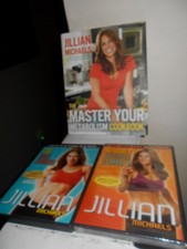 Jillian Michaels Weight Loss/Body Makeover New Dvd/ 30 Day Shred Dvd & Cook Book