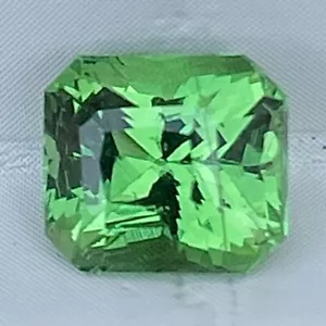 Natürlicher grüner Tsavorit 1,53 Kt strahlend geschnitten lockerer Edelstein Schmuck Geschenk - Bild 1 von 8