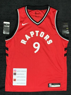 BNWT Nike Toronto Raptors Serge Ibaka Icon Swingman Jersey! Youth Large L 14/16! - Image 1 of 4