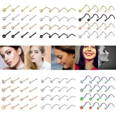 Piercing de perno prisionero de hueso con tornillo en forma de L de acero quirúrgico de 16 piezas Foto 1 de 4