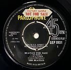 Beatles For Sale Demo Promo Factory Sample Ep P/S U.K. 1965