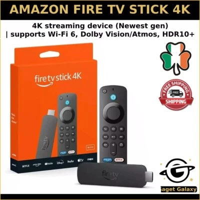 Amazon Fire TV Stick 4K Ultra HD Streaming Device + All New Alexa Voice Control - Image 1 of 4